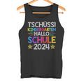 Tschüss Kindergarten Hello School 2024 Graduate Tank Top