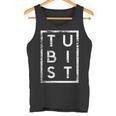 Tubist Minimalism Tuba Tuba Player Tank Top