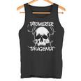 Uomo Tatuaggio Tatuaggio Taugenix Con Scritta Assi Punker Outfit Punk Canotta