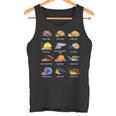 Various Cartoon Snails Tank Top