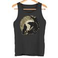 Vikings Odin's Wolves Geri E Freki Nord Graphic Fashion Canotta