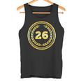 Vintage 26 Cumpleaños 26 Años Regalos Hombres 26 Cumpleaños Camiseta sin mangas
