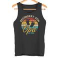 Vintage Retro Bördert Zum Opa 2024 Tank Top