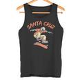 Vintage Santa Cruz California Skeleton Skateboarder Tank Top