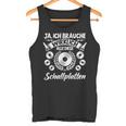 Vinyl Record Collector Slogan Lp Collector Record Tank Top