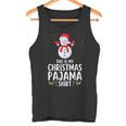 Weihnachten Pyjama Schlafanzug Oberteil Schlaf Tank Top