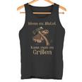 Wenn Es Blutet Kann Man Es Grillen Tank Top