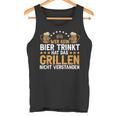 Wer Kein Bier Trinkt Grill Tank Top