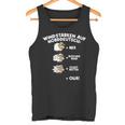 Windstärke Auf Norddeutsch Schafe Humour Slogan Tank Top