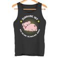 Zuhause Ist Wo Meine Schweine Sind Für Bauern & Farmers Tank Top