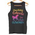 Zum Reiten Geboren Zur Schule Gezwungen Pferde Tank Top