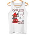 Bambino 5 Compleanno Bambino Adesso Ho 5 Anni 5 Anno Ragazzo Ninja Canotta