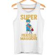 Bambino Super Fratello Maggiore Ragazzo Supereroe Fratelli Canotta