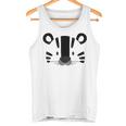 Camisas De Tigre Para Niños Lindos Para Niños Caricatura Tigre Cara Camiseta sin mangas