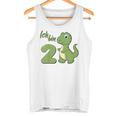 Children's Dino 2Nd Birthday 'Ich Bin Schon 2 Jahre Alt' Tank Top