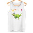 Children's Geburtstags 3 Jahre Junge Dinosaurier Dino Ich Bin 3 Tank Top