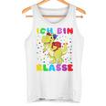 Children's Ich Bin 1 Class Dino Mit Schulsack Tank Top