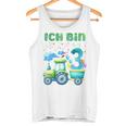 Children's Ich Bin 3 Jahre Alt Tractor Tank Top