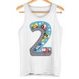 Children's Kinder 2 Geburtstag Junge 2 Jahre Tank Top