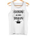 Cooking Is My Therapy Baking Chef Tank Top