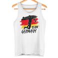 Deutschland Handball Team Flagge Ball Tank Top