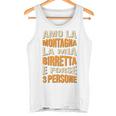 Divertent Amo La Montagna La Mia Birretta E Forse 3 Persone Canotta
