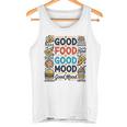 Divertente E Colorata Per Gli Amanti Del Cibo Good Mood Canotta