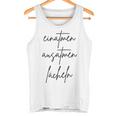 Einatmen Ausatmen Smiles Gray Tank Top