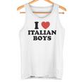 Me Encantan Los Chicos Italianos Los Hombres De Italia Camiseta sin mangas