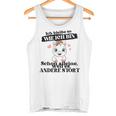 Ich Bleibe Wie Ich Bin Selbstbewus German Langu Gray Tank Top