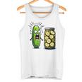 Pickle Surprise A Cucumber And A Jar Of Sliced Pickles Canotta