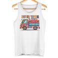 Hippie Yippie Love Colorato Furgone Retrò Canotta