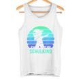 Kinder Bäähm Schulkind 2024 School Boy First Day At School Boy Tank Top