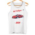 Kinder Endlich Schulkind 2024 Boy School Cone Racing Car First Day At School Tank Top