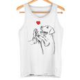 Labrador Retriever Love Golden Labbi Dogs Female Tank Top