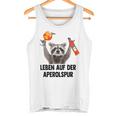 Leben Auf Der Aperolspur Raccoon Meme Racoon Pedro Spritz Tank Top