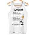 Mallorca 2024 Sauf Malle Ride Tasks Checklist Gray Tank Top