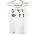Mangiare Pasta Run Fasta Divertente Canotta