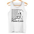 Mein Seelkomöster Meine Maine Coon Cat Lover Kitten Tank Top