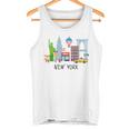 New York City Ny Icons Souvenir Regalo Per Bambini Canotta