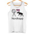 Nordkapp Norvegia Bandiera Alce Canotta