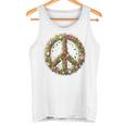 Peace Damen Männer Hippie 60Er 70Er Gray Tank Top