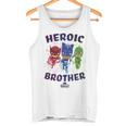 Pj Masks Group Shot Heroic Brother Power Heroes Logo Canotta