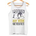 Positiv Auf Müde Getestet Cute Penguin Sleep S Tank Top