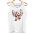 Reh Damen Reh Kostüm Kinder Carnival Reindeer Tank Top