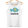 Republic Of Kazakhstan Flag Tank Top