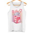 Retro 90S Soft Grunge Japanese Kawaii Strawberry Milk Tank Top