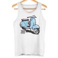 Scooter Classico Piaggio Dall'italia Blu Canotta