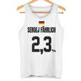 Sergej Fährlich Sauftrikot X Malle Party Trikot Deutschland Tank Top