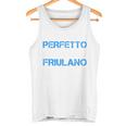 Simpatica Scritte Divertenti Uomo Friulano Maglia A Manica Canotta